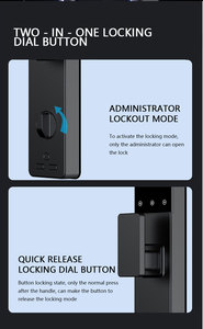 Doorplus WiFi Smart Lock Voll automatische Video-Gegensprechanlage 3D-Gesichtserkennung Finger abdruck zugang Tuya-Sicherheits system Cerradura - Product Image 6