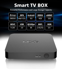 ชุดกล่องด้านบน S905x3x4ทดสอบฟรี8K Dual Wifi Iptv Android 9อินเทอร์เน็ต Mxq Pro 4K สมาร์ท Mi Tv Box - Product Image 6