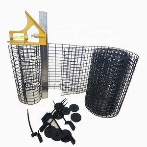 Easily Assembled Black Coated <strong>S</strong>.<strong>S</strong> <strong>Wire</strong> Solar Panel Arrays <strong>Mesh</strong> for Solar Panel Bird Control <strong>Mesh</strong> Rodent Guard 1.5mm*8 Inch *30m - Product Image 3