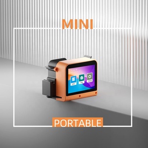 Kleine hand gehaltene Inkjet-Mini-Datums stempel codierer Produktions ablaufdatum Batch-QR-Barcode-Druckmaschine auf Kunststoff-Metall glas