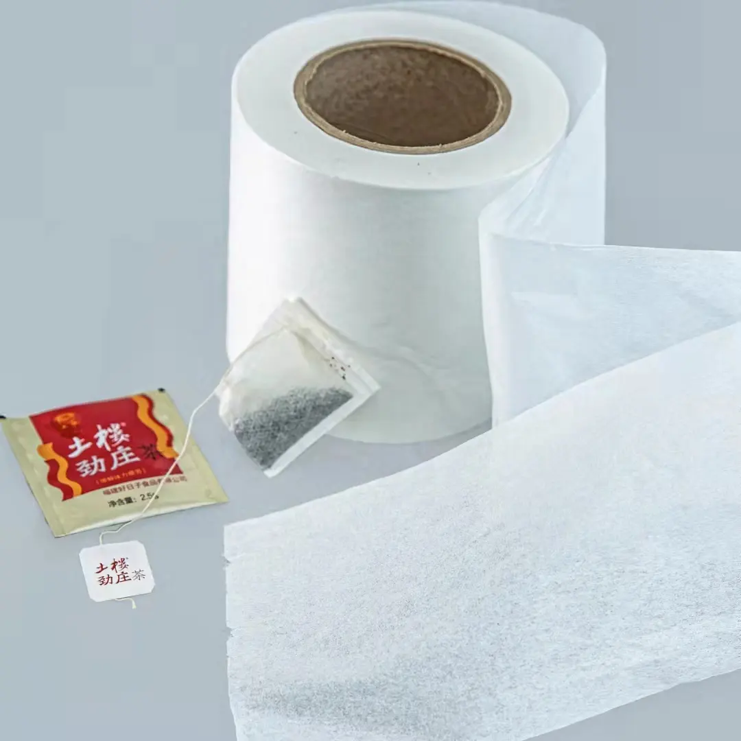 Theezakje Papier Hoge Kwaliteit Hout Materiaal Heat Seal Filter Paper Roll Perfect Voor Maken Theezakjes