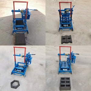 Semi-<strong>Automatic</strong> Portable Hollow Concrete Brick <strong>Making</strong> <strong>Machine</strong> <strong>Small</strong> Mobile Manual Cement <strong>Block</strong> <strong>Making</strong> <strong>Machine</strong> Manufacturer Price - Product Image 5