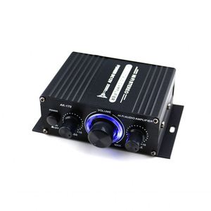 AK17012VミニオーディオパワーアンプデジタルオーディオレシーバーAMPデュアルチャンネル20W20Wバストレブルボリュームコントロール車の家庭用