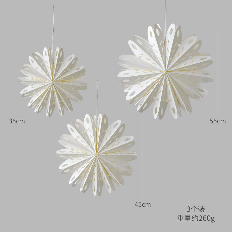 Set da 3 pezzi Fiocco di neve 15-Jiao E