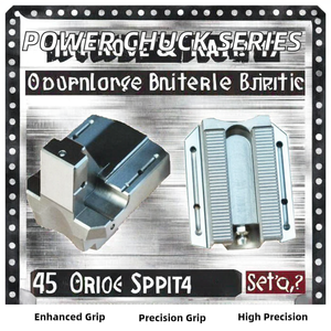 Điện Chuck Thạc sĩ hàm thủy lực thép 4-hàm Chuck hàm cho máy tiện mô hình OP-206/N-206/3h-206-chandox - Product Image 2