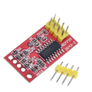 AD7705 Dual 16 bit ADC data acquisition module programmable <strong>input</strong> gain SPI interface