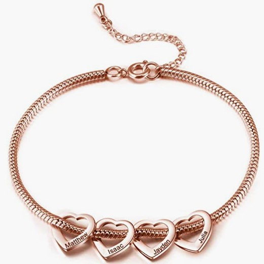 Rose 4 en forme de coeur