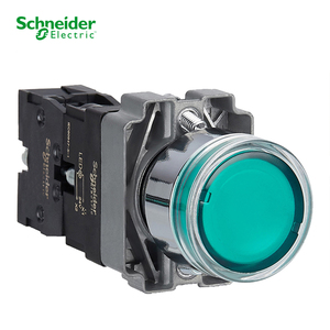 XB2BW33B1C interruttore a pulsante di accensione autobloccante verde 220v 24V Schneider interruttore a pulsante luce plastica auto-Reset 10A Max. 250V - Product Image 4