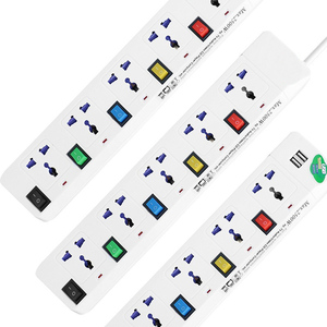 带独立开关通用电源板扩展插座的USB充电电源板带多扩展插座 - Product Image 2