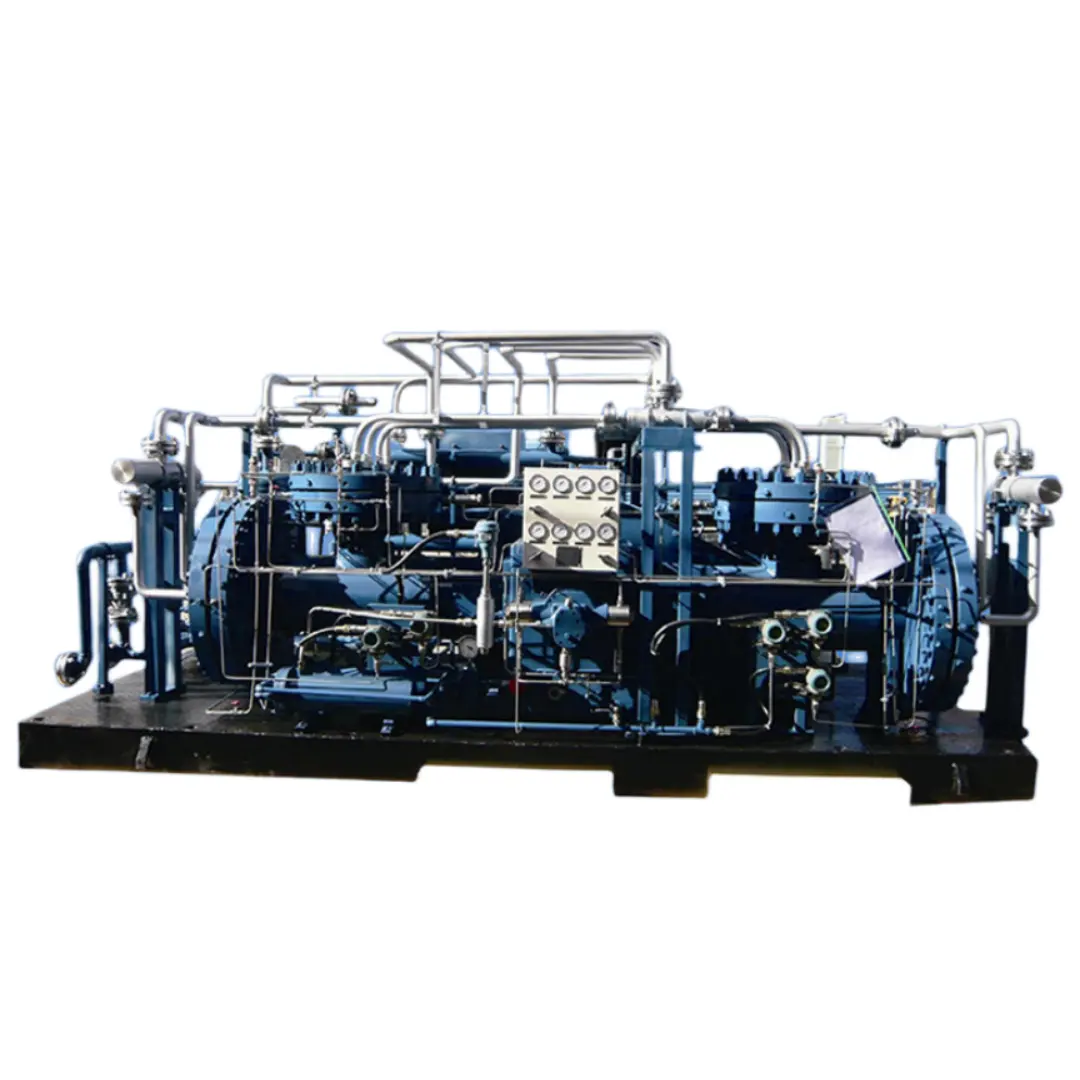 Menor costo de funcionamiento diafragma H2 generador 800Nm3/H compresor de aire de gas de hidrógeno de bajo consumo para laboratorios de investigación