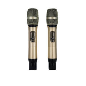 רמקול נטענת עם uhf מקצועי אלחוטי 6 ערוץ מיקרופון