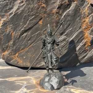 OEM Hợp Thời Trang Và Nóng Màu Đen Huyền Thoại Ngộ Không Hình 3D Thép Dịch Vụ In Ấn 100 Phần Trăm Cao Phục Hồi Slm Mjf Fdm Kim Loại 3D In Ấn - Product Image 5