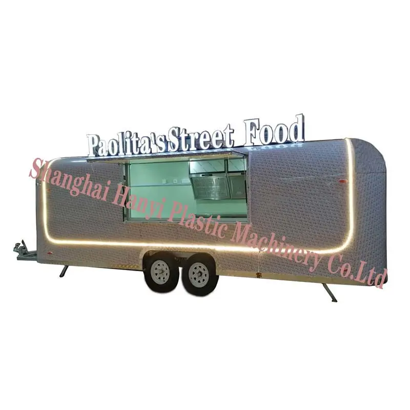 Compre caminhão de alimentos móvel/airstream reboque comida/carrinho de cachorro quente para venda