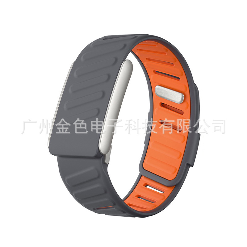 Dark gray-orange (silver frame)
