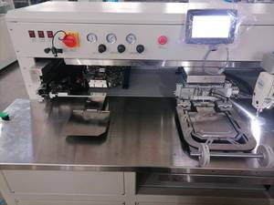 Macchina da cucire compattabile con motivo programmabile automatica a doppia testa computerizzata da cucire DT 3020 td2 - Product Image 4
