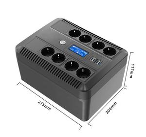HT1000 1000VA 600 Вт индивидуальный логотип и упаковка на ИБП короткое замыкание, перегрузка и разрядка батареи 12 В 9AH - Product Image 4