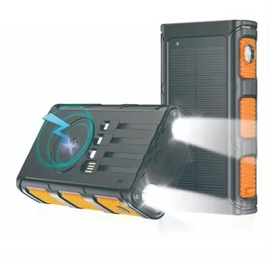 2024 LED Light Design Power Banks Solar Fast Charging Portable Power Bank 30000mah Six <strong>Outputs</strong> Three <strong>Inputs</strong> Portable - Product Image 5