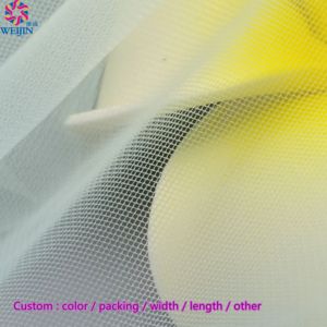 Trong Kho Nylon Vải Tuyn Điện Lưới Vải Cuộn Vải Dệt Kim Cho Cô Dâu Mạng Che Mặt May Váy Dệt May Thiết Kế Satin Ribbon May Trang Trí - Product Image 5
