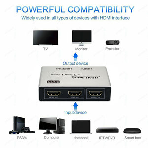 Nueva llegada 2 puertos 8K Hdmi Switch 2 Entrada 1 Salida Hdmi Switch 2 Entrada 1 Salida 8K Hdmi 2,1 Splitter And Switch