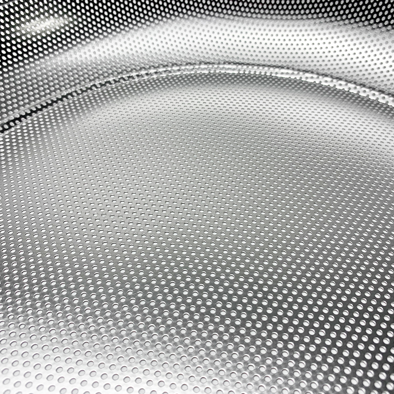 Round Steam Food Tray Multi-purpose Kitchenware Stainless Steel Flat Tray With Dense Holes