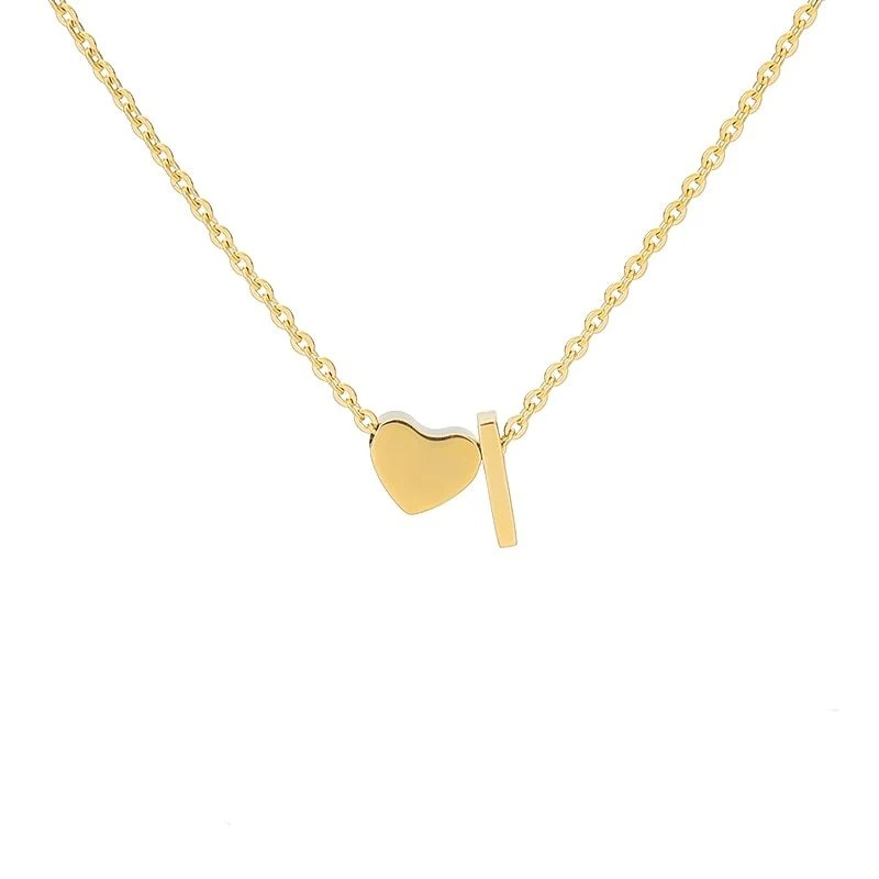 Love letter necklace i-with chain