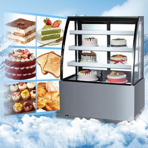 Thương mại bánh hiển thị Cooler bánh Máy làm lạnh hiển thị tủ lạnh bánh hiển thị trường hợp cho siêu thị - Product Image 4