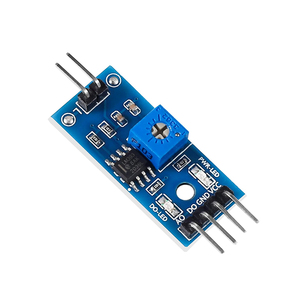 Para LM393 Sensor de gotas de lluvia Sensor de humedad del tiempo Módulo de sensibilidad a la humedad Placa niquelada 3,3-5V para Arduino - Product Image 4