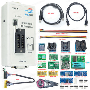 RT809F LCD Hochgeschwindigkeits-<span class=keywords><strong>ISP</strong></span> USB-Programmiergerät BIOS-Brenner RT809F Programmiergerät unterstützt verschiedene Lesen-Schreiben Online-Programmierungen