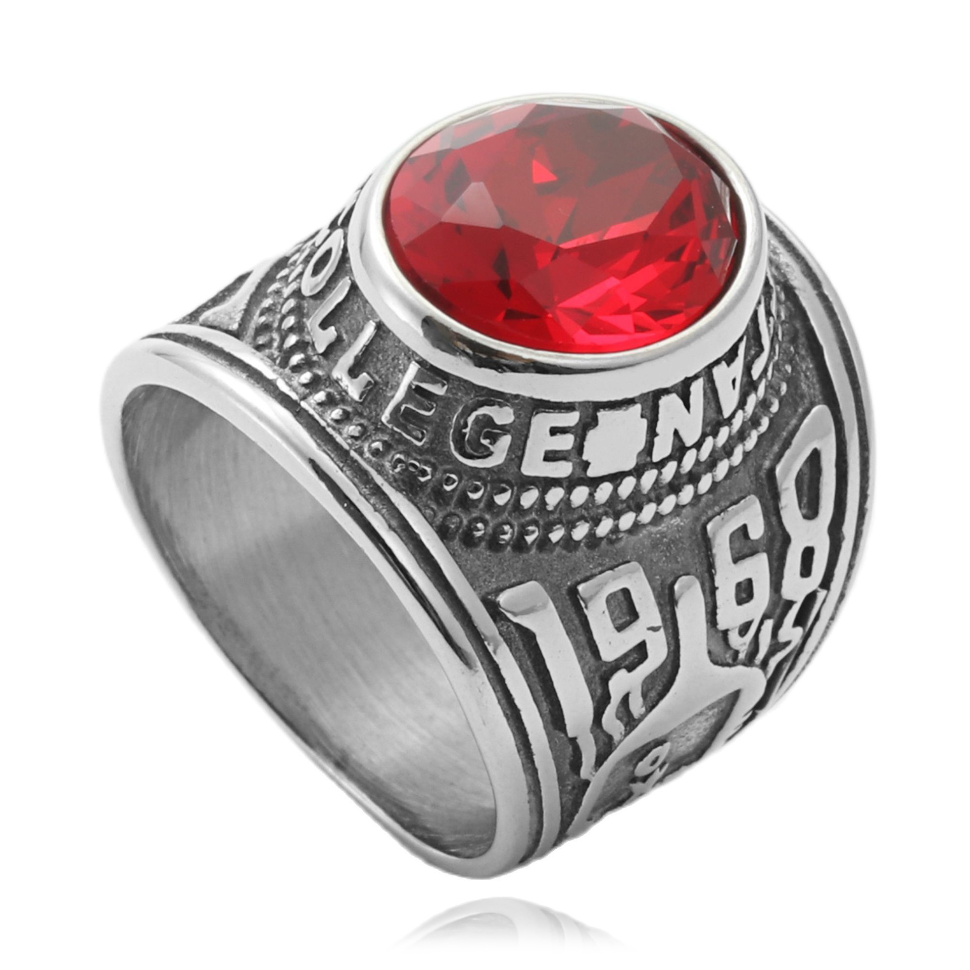 Steel-colored Red Stone (US)