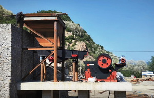 Taş uygulama için motor çekirdek bileşeni ile çeneli kırıcı dayanıklı kırma hattı için yüksek kapasiteli enerji verimli sert kaya - Product Image 2