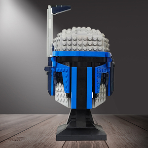 Funbuild Jango Fett kask büstü yapı taşları oyuncak yıldız blokları tuğla seti büstü savaşları blokları modeli tuğla seti - Product Image 2