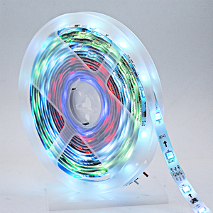 Dream Color Digital Pixel WS2811 адресная Светодиодная лента 12 В 5050 RGB 5 м 30 60 светодиодов/м - Product Image 3