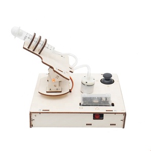 Plywood School <strong>Learning</strong> Education Science Intelligence <strong>Programming</strong> Toy Air Defense Gun - Product Image 1
