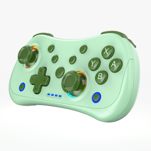 Controlador DE JUEGOS DE DOBLE vibración con función Turbo para NS
