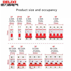 Dz47s serisi küçük devre kesici 1P kontrol anahtarı c-tipi aydınlatma devre kontrolü 16A 20A 25A Dc devre kesici 125a 2p 6-2 - Product Image 4