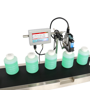 Impresora de códigos de lotes CIJ en línea con tinta de secado rápido DX5/DX7 Cabezal de impresión para botellas de plástico Bolsas de alimentos para impresión de tubos Fecha de caducidad - Product Image 3
