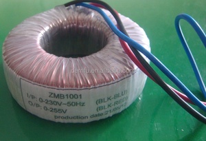 Trasformatore toroidale 1989VA ingresso 0-230 frequenza 50/60Hz tensione di uscita 0-255V corrente di uscita 7.8A trasformatore di potenza toroidale - Product Image 4