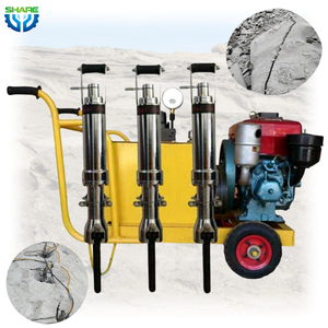 Hızlı teslimat hidrolik kırılma taş makinesi Splitter kaya kırma araçları hidrolik kaya delme makinesi makine taş kırma makinesi - Product Image 1