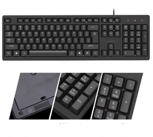 Teclado USB para juegos con cable en idioma inglés ABS 104 Teclas Óptico Ergonómico Escritorio Oficina Computadora Membrana Teclados de plástico - Product Image 6