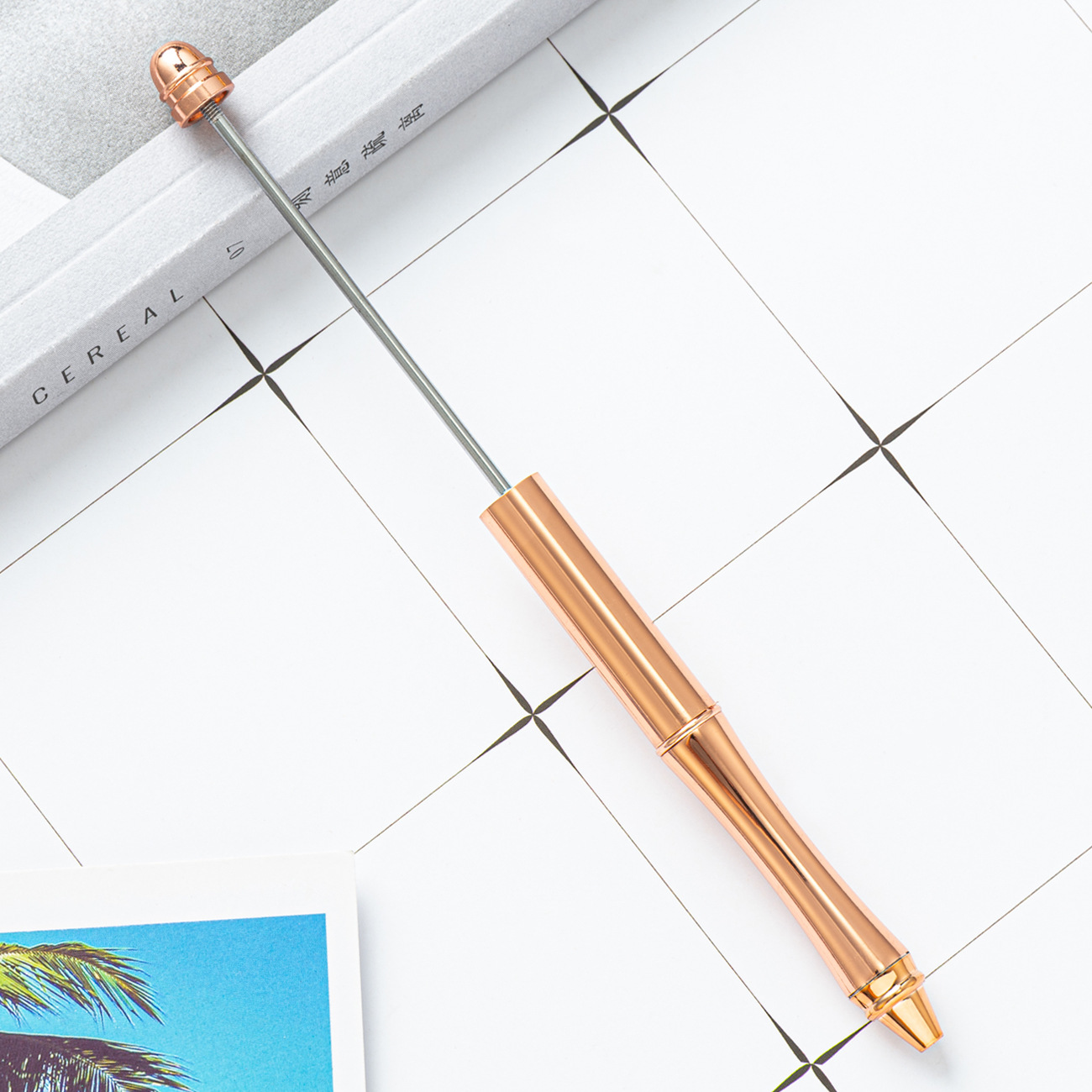 Electroplated rose gold
