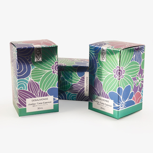 Thin Instructions Single Small Cheap Folding Cosmetic Portable Gift 10 × 10 Custom Packing Medical Paper Box - Product Image 1