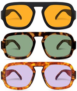 Nhà Máy Giá Rẻ Giá cổ điển Kính mát cổ điển PC Khung Kính mát unisex bán buôn biểu tượng tùy chỉnh nhựa phụ nữ Kính mát - Product Image 2