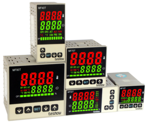 Controlador de temporizador de temperatura PID Teshow MF70T, materiales plásticos personalizados para OEM/ODM para recubrimiento en polvo/horno