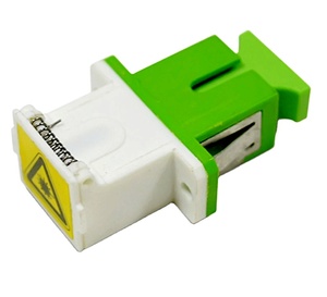Adattatore per fibra ottica con otturatore automatico in plastica SC UPC/APC - Product Image 6
