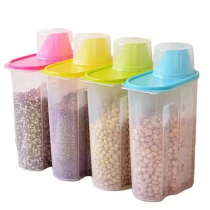 กล่องพลาสติกใสสำหรับเก็บอาหารภาชนะใส่อาหารห้องครัว - Product Image 6