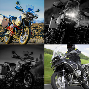 Auto Drive Systems Built in Emc 65W Motorcycles <strong>Led</strong> Headlight for <strong>Bmw</strong> R1200 Gs Adventure Light Protector - Product Image 6