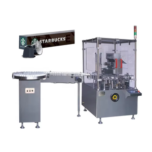 Coffee Capsule Carton Box Packing Machine Production Line Automatic Nespresso <strong>K</strong>-cup <strong>Small</strong> Box Filling Sealing Cartoning Machine - Product Image 6