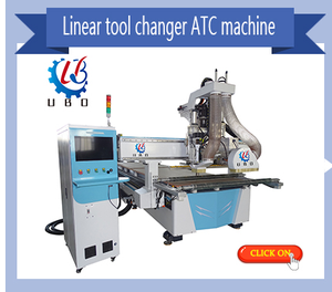 UBO CNC Router 1325 1530 3 Axis Máquina de carpintería Máquina neumática de cuatro Procesamiento utilizada para madera Acrílico Mdf Venta de fábrica - Product Image 2