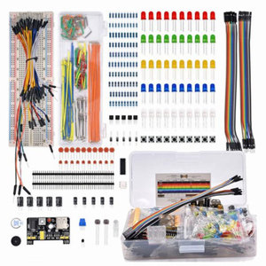 Das 830-Well-Steckbrett ist für das Starter-Starter-Kit der UNO R3-Komponente geeignet, das mit Arduino-Boxen kompatibel ist