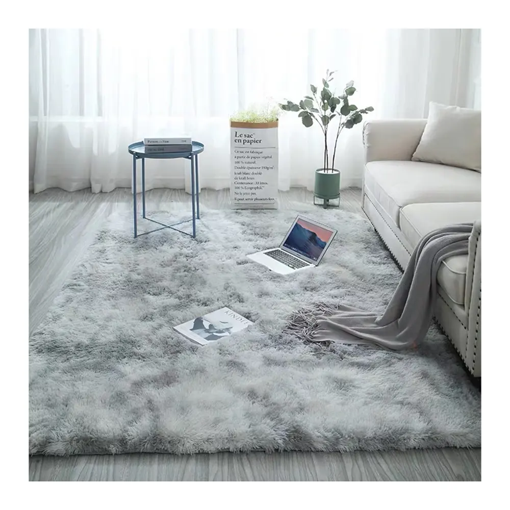 Home modern minimalist style living room sofa long fur carpetmodern carpet rugsoft floor rug soft comfortable